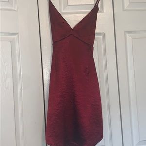 Velvet mini dress